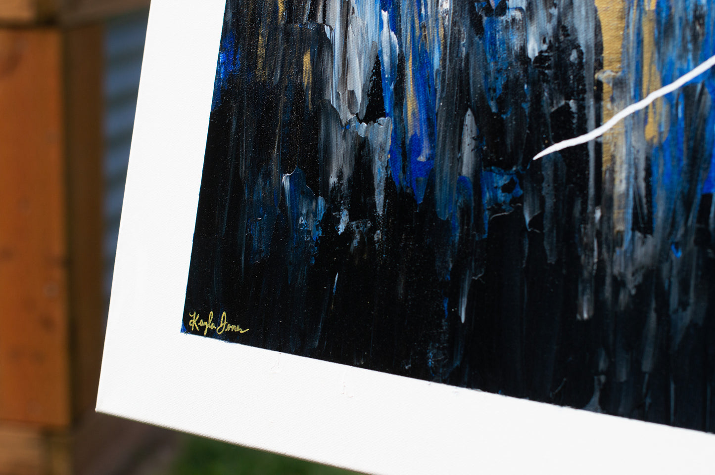 Mt. Rainier At Dusk | Original Canvas