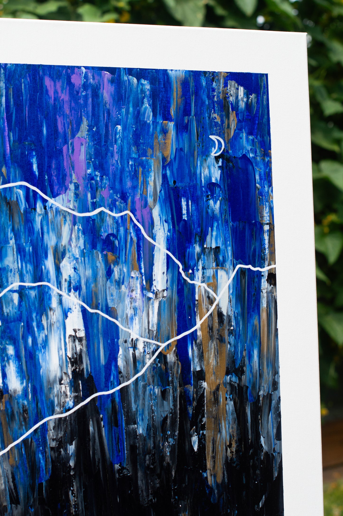 Mt. Rainier At Dusk | Original Canvas