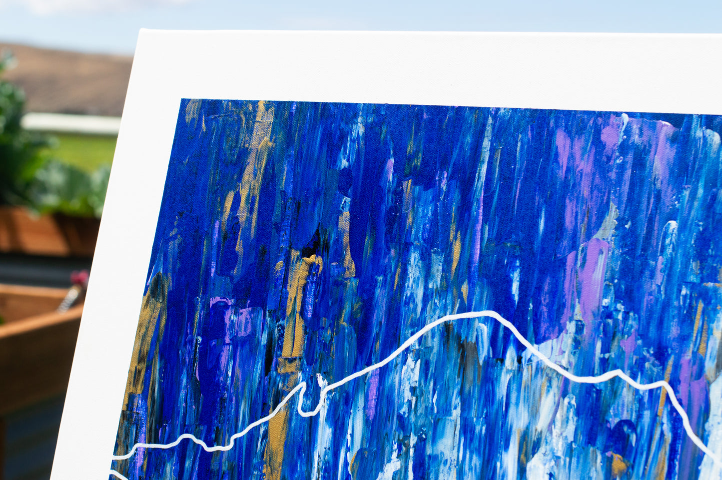 Mt. Rainier At Dusk | Original Canvas