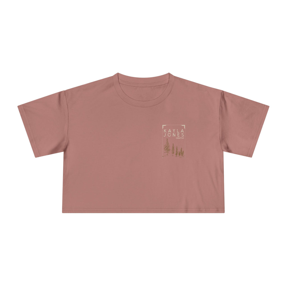 KJ Creative Logo Crop Tee