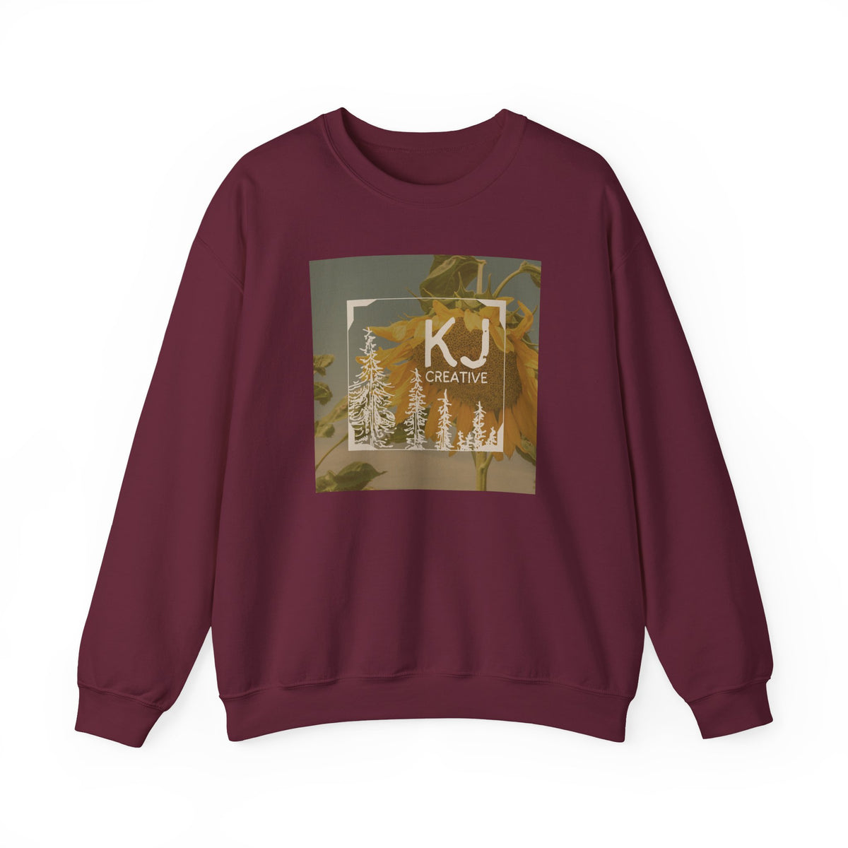 Sunflower Logo Unisex Crewneck Sweatshirt