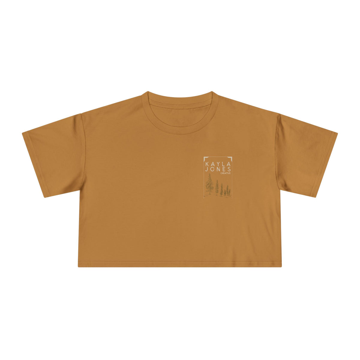 KJ Creative Logo Crop Tee